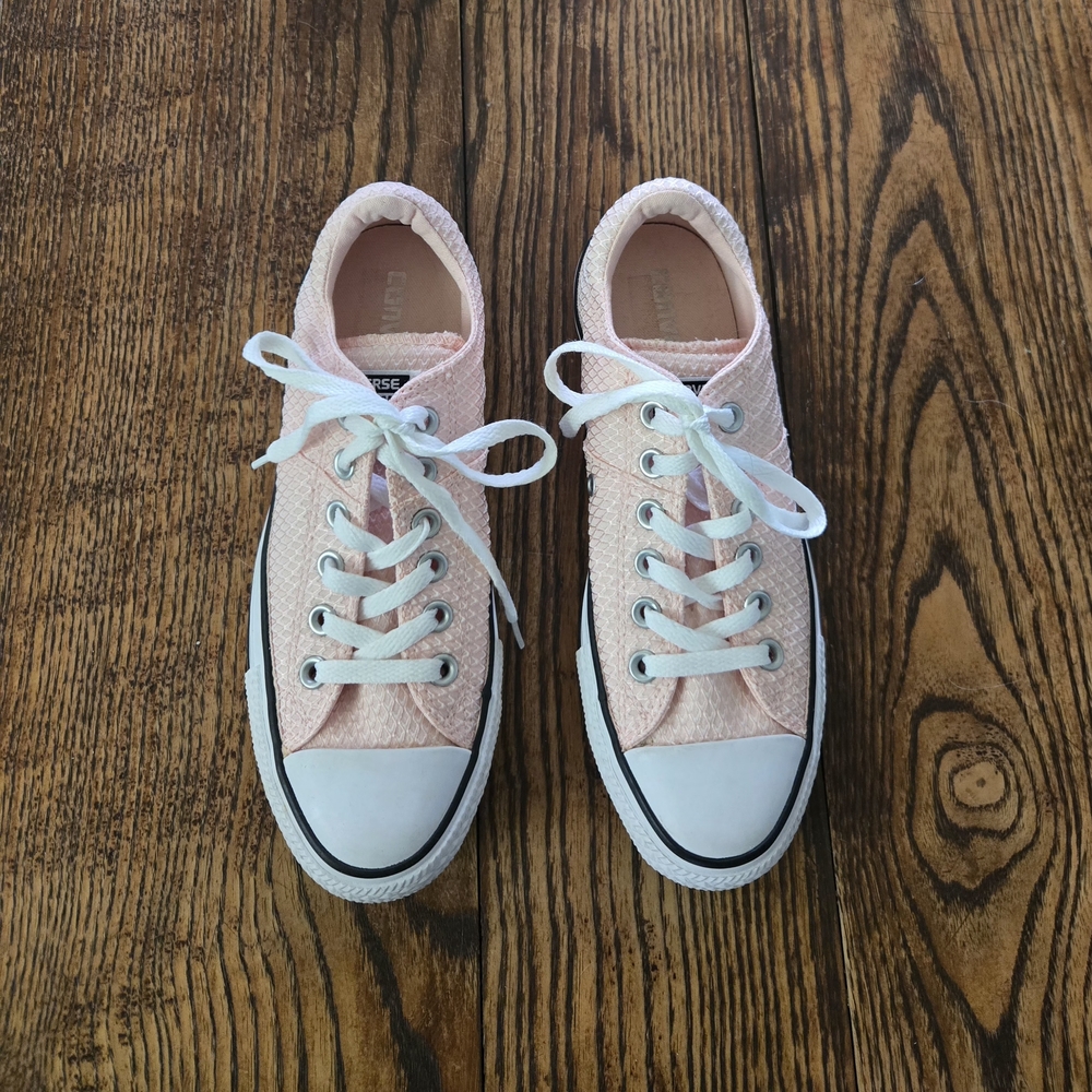 Converse Pink and White Women's Sneakers